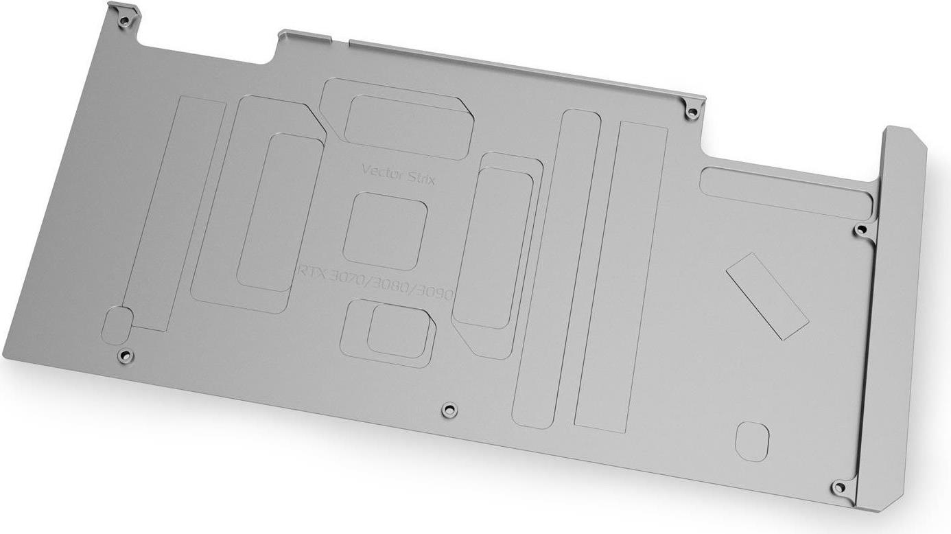 EK Water Blocks 3831109832486 Computer Kühlkomponente Grafikkarte Rückenplatte Metallisch (3831109832486)