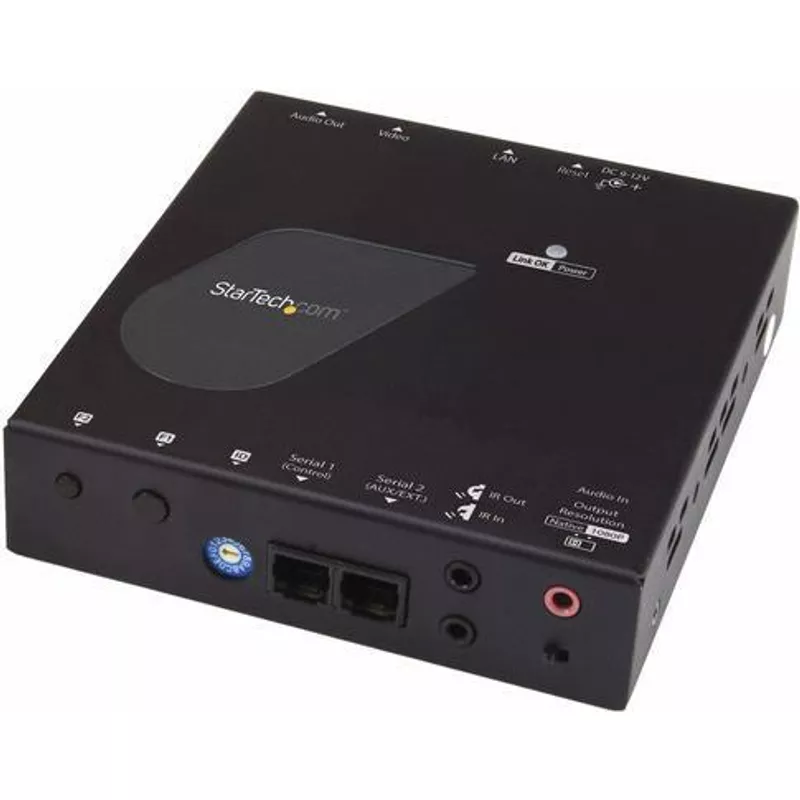 StarTech.com 4K HDMI over IP Empfänger für ST12MHDLAN4K - 4K Receiver - HDMI over Cat 6 - 4K AV Receiver - Erweiterung für Video/Audio - GigE, HDMI - bis zu 100 m - Sonderposten