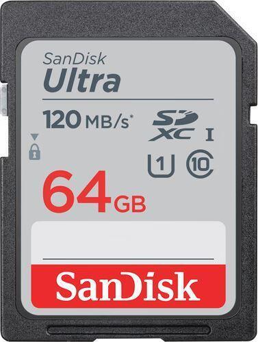SanDisk Ultra - Flash-Speicherkarte - 64GB - Class 10 - SDHC UHS-I (SDSDUNB-064G-GN6IN)