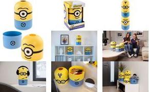 keeeper Aufbewahrungsbox Minions stuart, 8 Liter blau/gelb, rund, in Minions-Form, - 1 Stück (1117122035600)