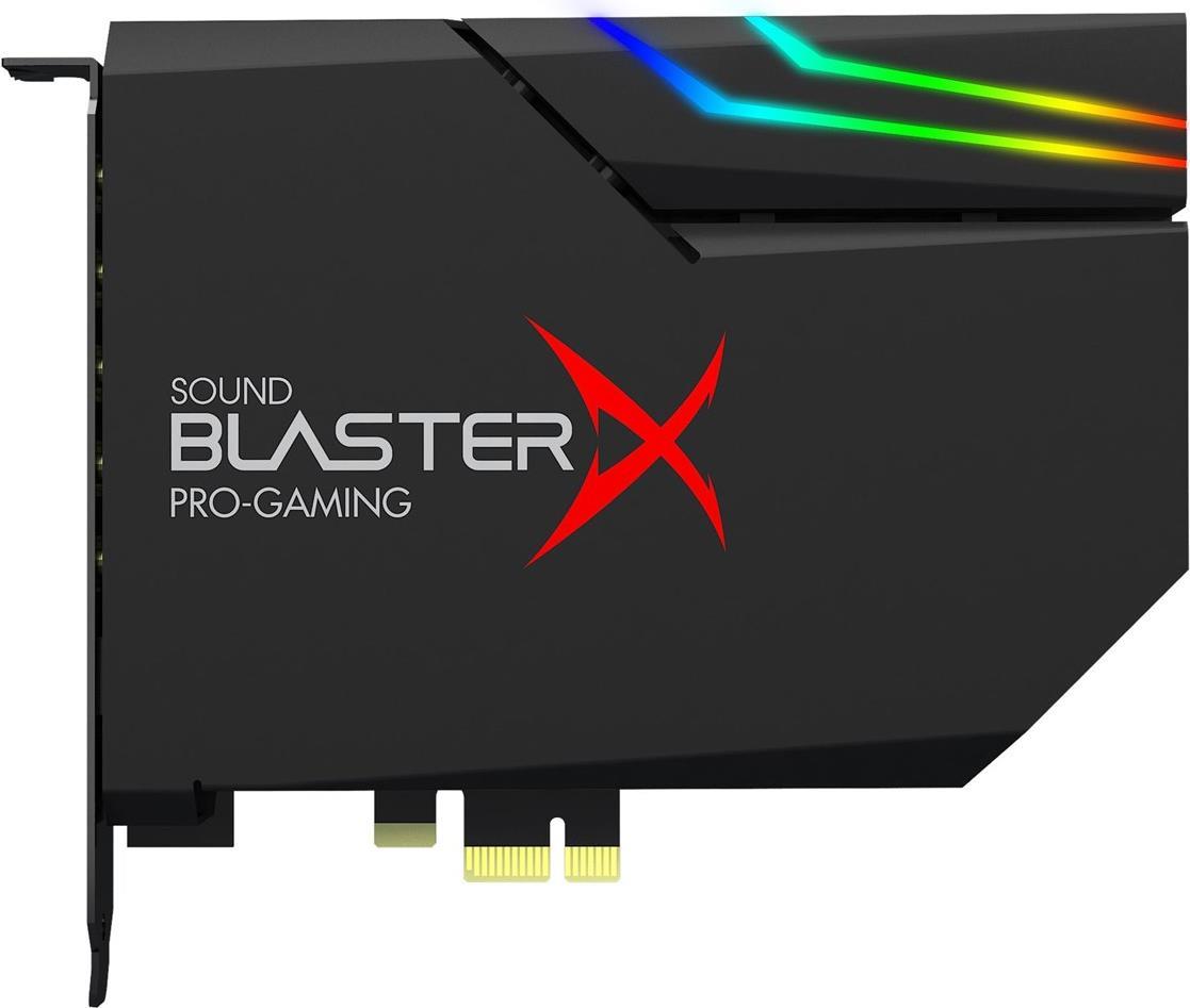 Creative Sound BlasterX AE-5 Plus - Soundkarte - 32-Bit - 384 kHz - 122 dB S/N - 5,1 - PCIe - Sound Core3D (70SB174000003)