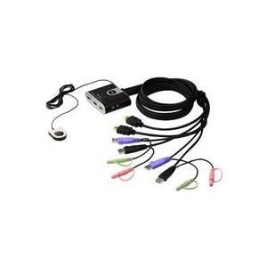 ATEN CS692 - KVM-/Audio-Switch - 2 x KVM/Audio - 1 lokaler Benutzer - Desktop (CS692)