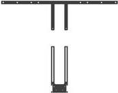 HAGOR Poly Display-Adapter - Befestigungskit (Montage-Adapter) - für Videokonferenz-Kamera - Schwarz - Bildschirmgröße: 191-218 cm (75-86) - Montageschnittstelle: bis zu 800 mm - über Bildschirm, unter Bildschirm - für Poly Studio, Poly Studio X50