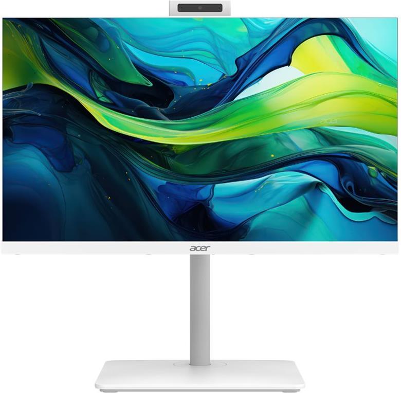 Acer Aspire C 27 C27-1E13U7UNH - All-in-One (Komplettlösung) - Core i7 1355U / 1.7 GHz - RAM 16 GB - SSD 1.024 TB - Intel Iris Xe Grafikkarte - 1GbE, Wi-Fi 6, Bluetooth - WLAN: 802.11a/b/g/n/ac/ax, Bluetooth - Win 11 Home - Monitor: LED 68.6 cm (27) 1920