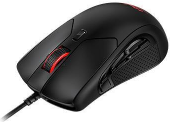 HyperX Pulsefire Raid Gaming - Maus - ergonomisch - 11 Tasten - kabelgebunden - USB2.0 - Schwarz - für Victus by HP Laptop 15, 16, Laptop 14, 15, 17, Pavilion x360 Laptop, Pro 290 G9 (4P5Q3AA)