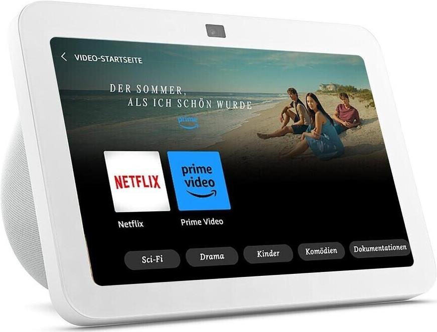 Amazon B0BLS3JJV8 - Amazon Alexa - Rechteck - Weiß - Deutsch - Englisch - Spanisch - Französisch - Italienisch - Android - Fire OS - iOS - 20,3 cm (8) (B0BLS3JJV8)