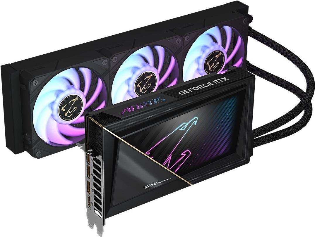 Gigabyte AORUS GeForce RTX 5080 XTREME WATERFORCE 16G - 16 GB GDDR7 OC Grafikkarte (GV-N5080AORUSX W-16GD)
