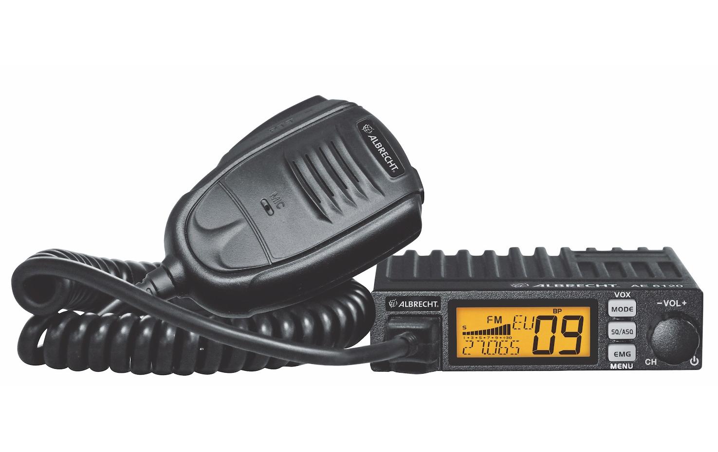 Albrecht AE 6120 VOX 12V Mini-CB Funkgerät (134812)