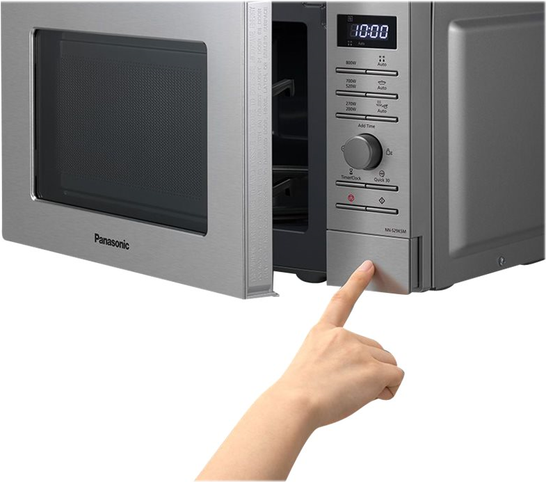 Panasonic NN-S29KSMEPG Mikrowelle Arbeitsfläche Solo-Mikrowelle 20 l 800 W Grau (NN-S29KSMEPG)