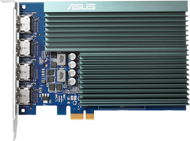 ASUS GT730-4H-SL-2GD5 - Grafikkarten - GF GT 730 - 2GB GDDR5 - PCIe 2,0 - 4 x HDMI - ohne Lüfter (90YV0H20-M0NA00)