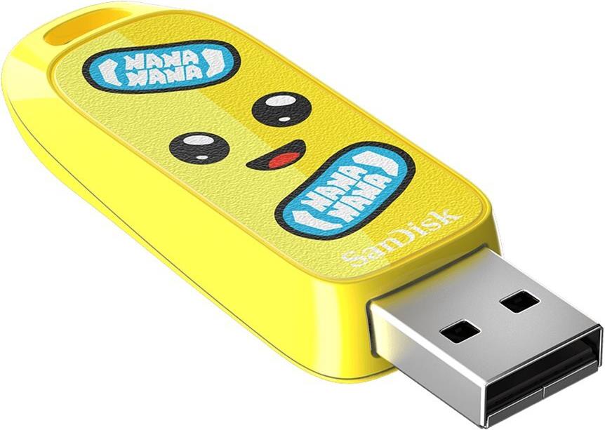 SanDisk Fortnite - Peely Edition USB-Flash-Laufwerk (SDCZIF-128G-G46)