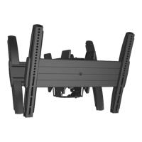 NEC PD01CMB - Montagekomponente (Back-to-Back-Basis) - für 2 LCD-Displays - Schwarz - Bildschirmgröße: 81.3-139.7 cm (32-55) - Montageschnittstelle: 200 x 100 mm - Deckenmontage - für MultiSync P403, P463, P553, V323, V463, X401S, X462S, X464UN, X552S, X5