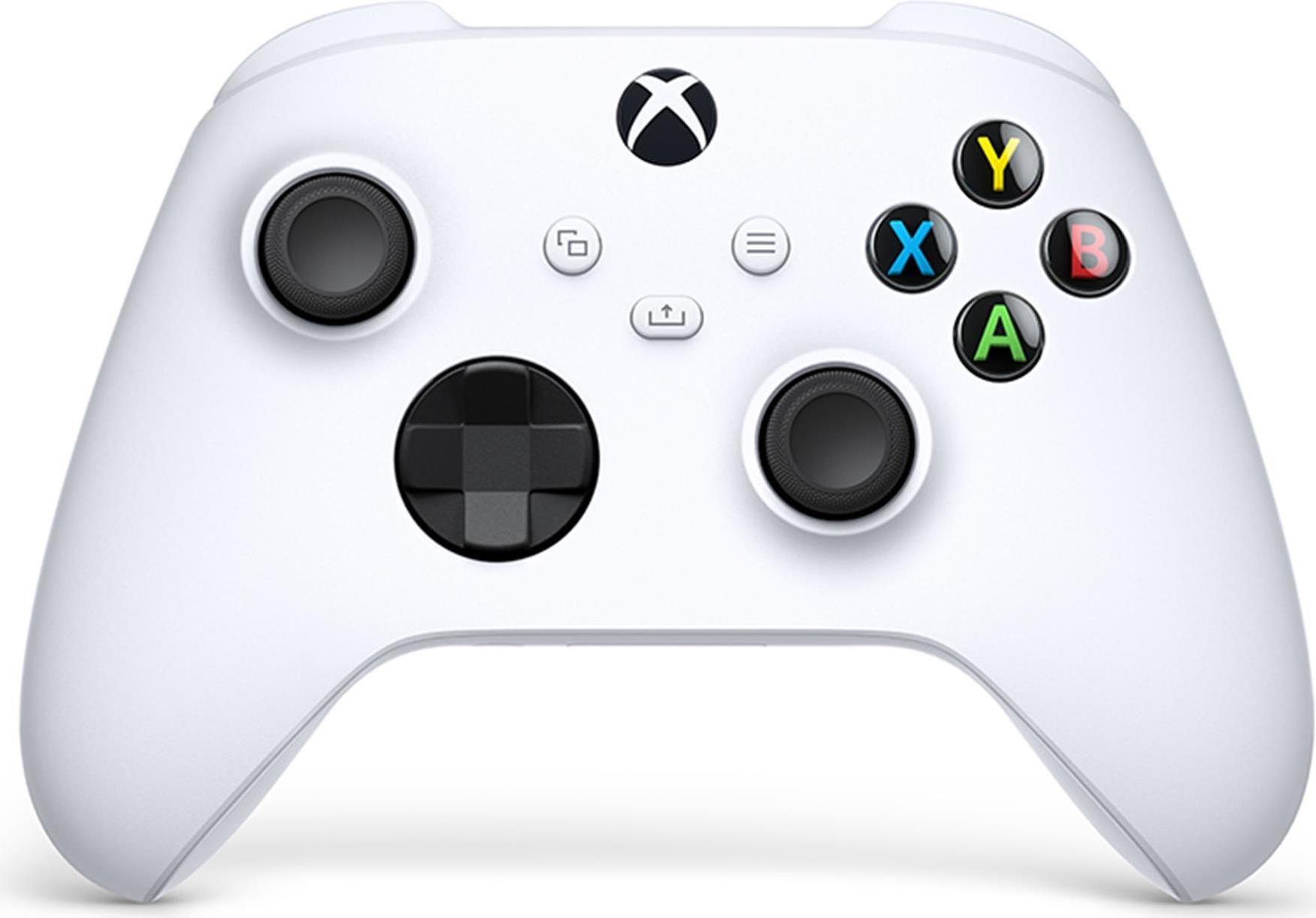 Microsoft Xbox Wireless Controller - Game Pad - kabellos - Bluetooth - Roboter weiß - für PC, Microsoft Xbox One, Android, Microsoft Xbox Series S, Microsoft Xbox Series X
