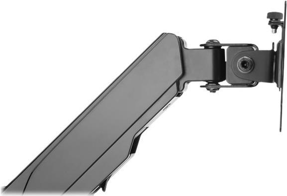 DIGITUS DA-90396 - Wandhalterung für LCD-Display / Curved LCD-Display - Kunststoff, Aluminium, Stahl - mattschwarz - Bildschirmgröße: 43.2-81.3 cm (17-32)