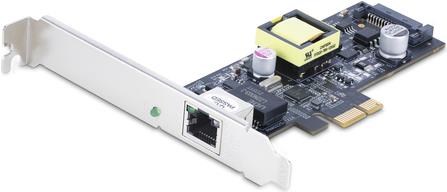 StarTech.com 1-Port 2.5Gbps NBASE-T PoE Network Card, Intel I225-V, 802.3af/at PoE+ Multi-Gigabit NIC, PCI Express Server LAN Card, SATA Powered Desktop Ethernet Interface - Supports Windows, Linux, VMware ESXI (PR12GIP-NETWORK-CARD) - Netzwerkadapter - P