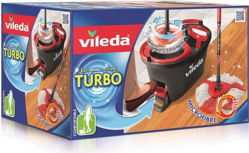 Vileda Easy Wring & Clean Turbo Bodenreinigung Komplettset (151153)