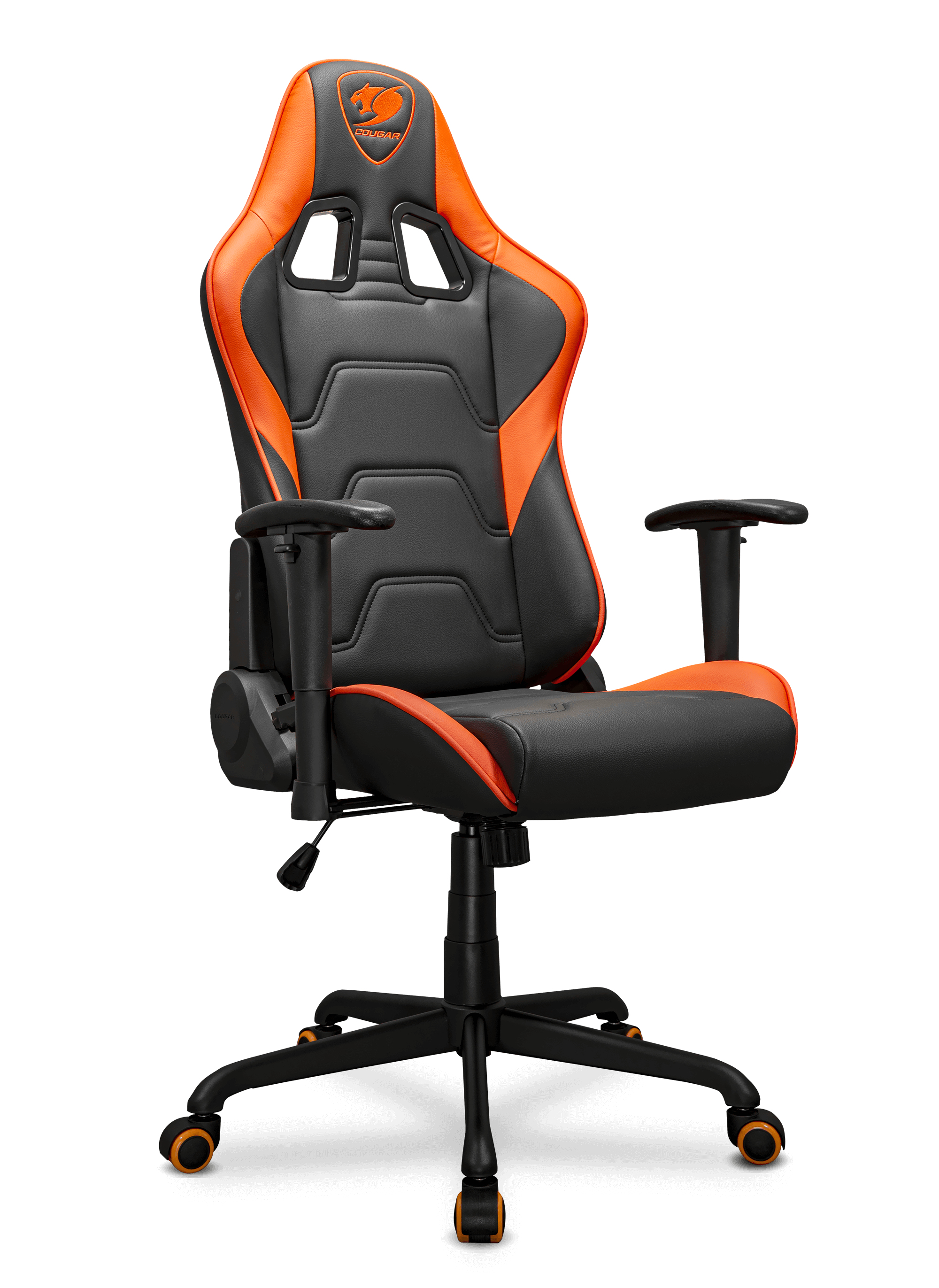 COUGAR Armor Elite Gaming Stuhl PC-Gamingstuhl schwarz 120 kg Stahlbasis Neigbar (CGR-ELI)