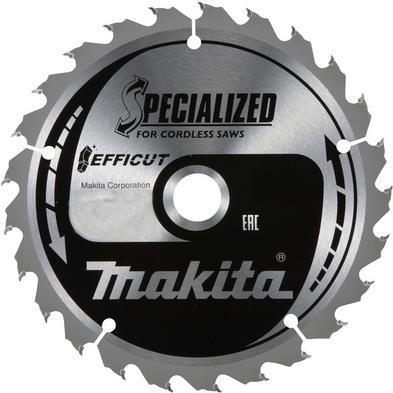 Makita Efficut - Kreissägeblatt - für Holz - 260 mm - 24 Zähne - für Makita RS002GZ (E-07705)