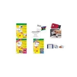 Sigel LP802 - Visitenkarten - hochweiß - 85 x 55 mm - 250 g/m2 - 800 Karte(n) (80 Bogen x 10) (LP802)