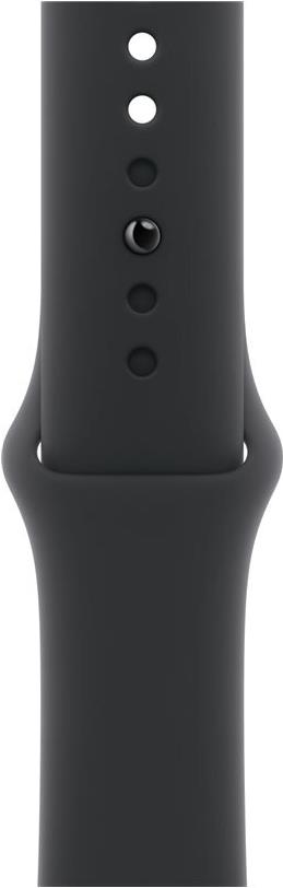 Apple - Armband für Smartwatch - 40 mm - Größe M/L - Schwarz - für Watch Hermès Series 7, Hermès Series 9, Nike Series 7, Series 10, Series 8, Series 9 (MAXA4ZM/A)