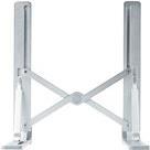 StarTech.com Foldable Laptop Riser Stand, Portable Height Adjustable Ergonomic Laptop Stand, Ventilated Aluminum Frame Supports 22lb (10Kg), Tilt/Raised/Angled Laptop/Tablet Stand, Collapsible Design - Notebook-Ständer - Desktop - 39,6 cm - Silber (LAPTOP