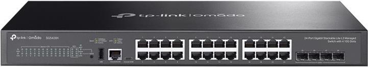 TP-LINK SG5428X Omada 24-Port L3 Managed Switch - Switch - 1 Gbps (SG5428X(UN))