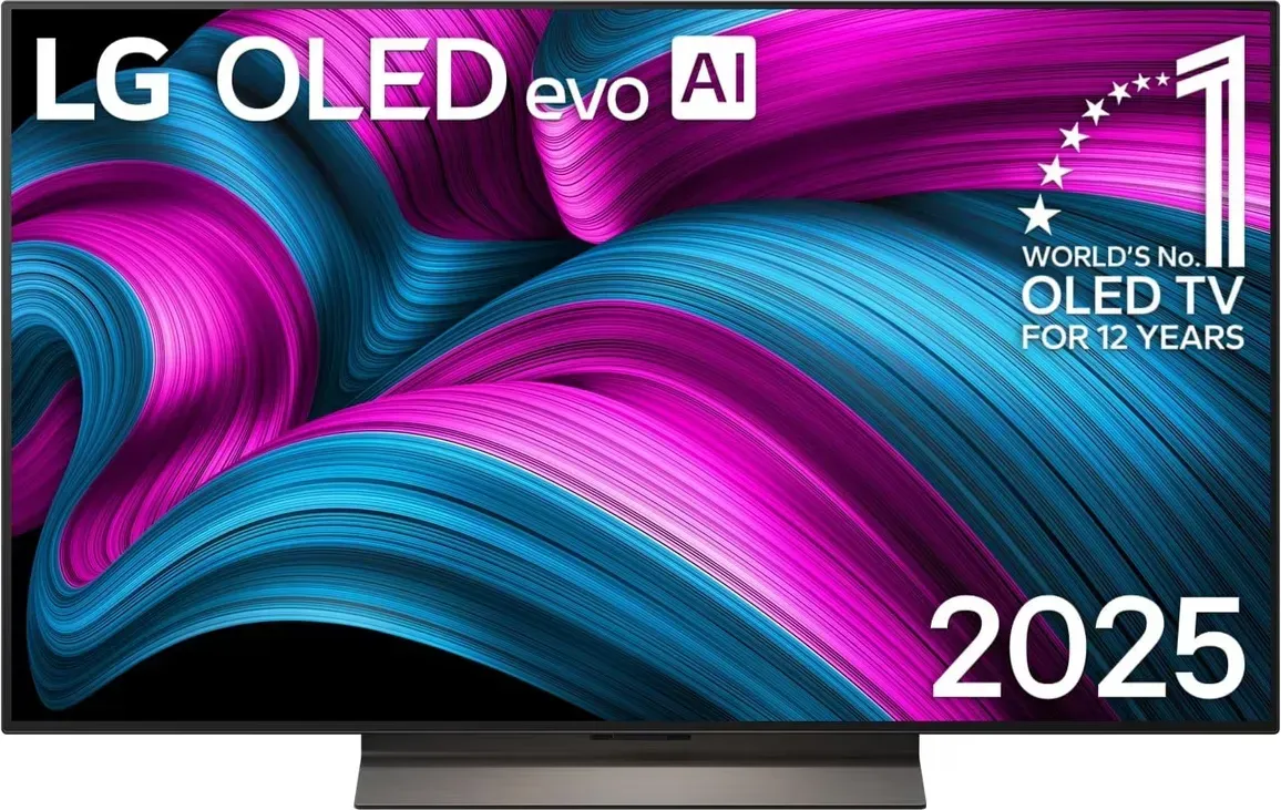 LG OLED48C5ELB.AEUD evo TV, OLED-Fernseher 121 cm (48 Zoll), schwarz/grau, UltraHD/4K, Tripple Tuner, HDR, 120Hz Panel (OLED48C5ELB.AEUD)