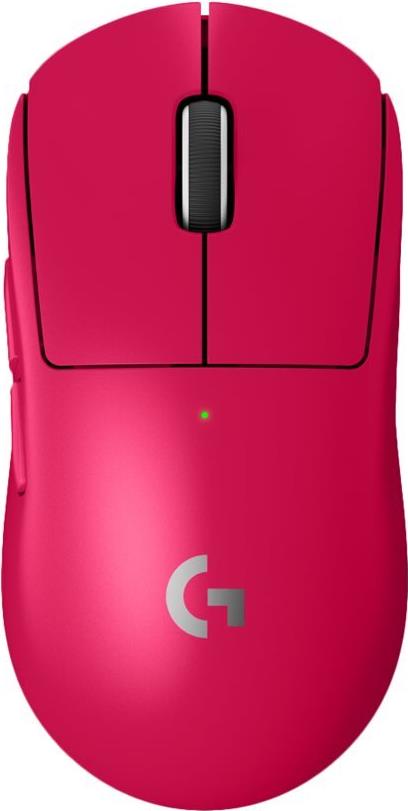 Logitech G PRO X SUPERLIGHT 2 - Maus - Gaming - optisch - 5 Tasten - kabellos - 2,4 GHz - USB Logitech LIGHTSPEED Empfänger - pink (910-006797)