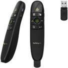 STARTECH.COM Drahtlose Präsentationsfernbedienung mit grünem Laserpointer - 27m - USB Presentation Clicker für Mac und Windows (PRESREMOTEG)