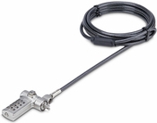 StarTech.com 25-Pack Laptop Lock, Compatible w/Noble Wedge/Nano/K-Slot - Sicherheitskabelschloss - Silber, Schwarz - 2 m - TAA-konform (Packung mit 25) (UNIVCS25-LAPTOP-LOCK)