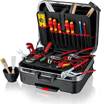KNIPEX BIG Basic Move - Werkzeugset - 31 Stücke - in Koffer (00 21 06 HK S)
