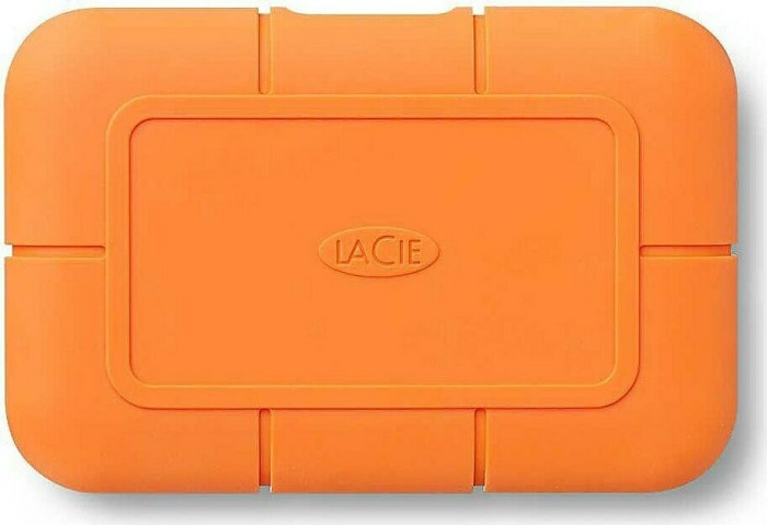 LaCie Rugged SSD STHR4000800 - SSD - verschlüsselt - 4TB - extern (tragbar) - USB 3,2 Gen 2 / Thunderbolt 3 (USB-C Steckverbinder) - Self-Encrypting Drive (SED) - mit Seagate Rescue Data Recovery (STHR4000800)