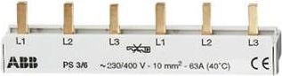 ABB 3-Phasen-Sammelschiene PS3/6 pro M compact 6 Module geschlossen PS3/6 (2CDL231001R1006)