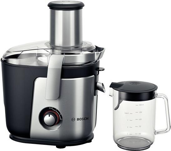 Bosch MES4010 Saftpresse Zentrifugal-Entsafter 1200 W Schwarz - Silber (MES4010)