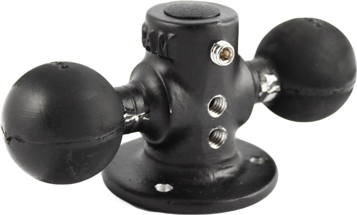 RAM Mounts runde Doppelkugel-Basis - C-Kugel (1.5 ), im Polybeutel (RAM-217-1U)