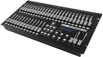 Eurolite DMX Controller DMX Commander 24/48 Controller 48-Kanal 48,30cm (19) -Bauform, Musiksteuerung (70064550)