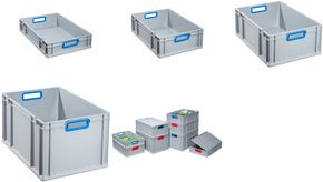 Allit ProfiPlus EuroBox 617 - Rechteckig - Blau - Grau - Gartengeräte (456765)