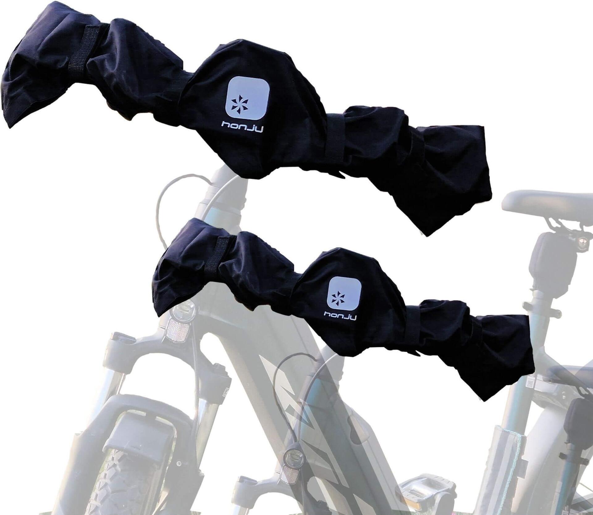 honju BIKE Lenkerschutz-Hülle für E-Bikes - DOPPELPACK! - schwarz - bulk - 62691 (62691)