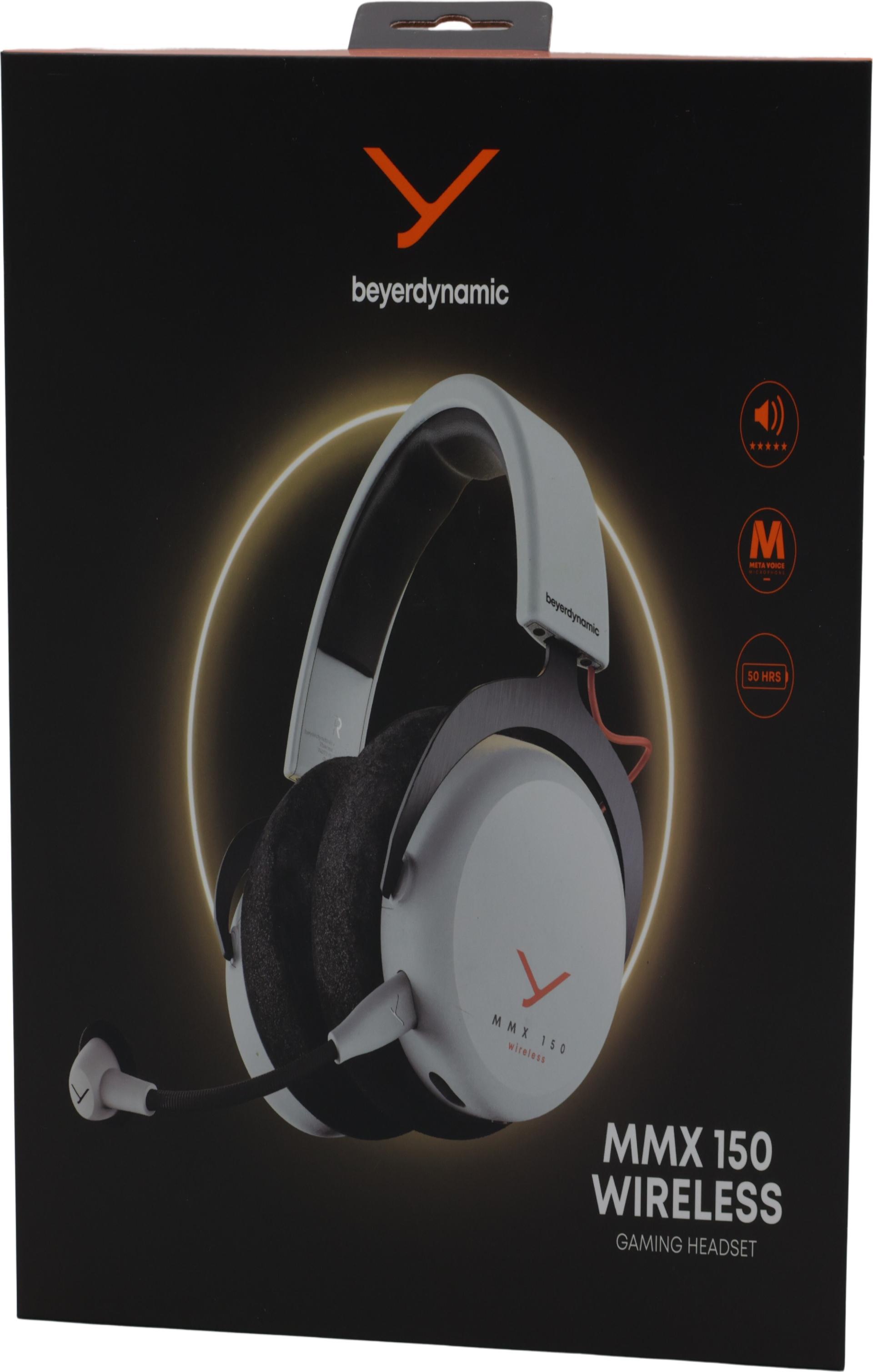 Beyerdynamic MMX 150 Wireless Kabelloses Gaming-Headset Arctic White - Audio (MMX 150 white)