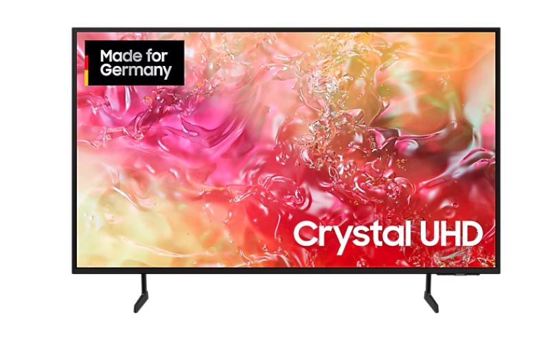 Samsung 163 cm LED-Fernseher, 65 Zoll, Auflösung: 3.840x2.160 Pixel, 4K Crystal UHD [Energieklasse G] (GU65DU7199UXZG)