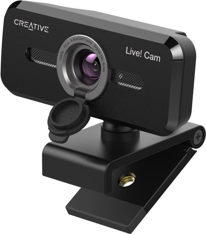 Creative Live! Cam Sync 1080p V2 - Webcam - Farbe - 2 MP - 1920 x 1080 - 1080/30p, 720/30p - Audio - USB 2.0 - MJPEG, YUY2