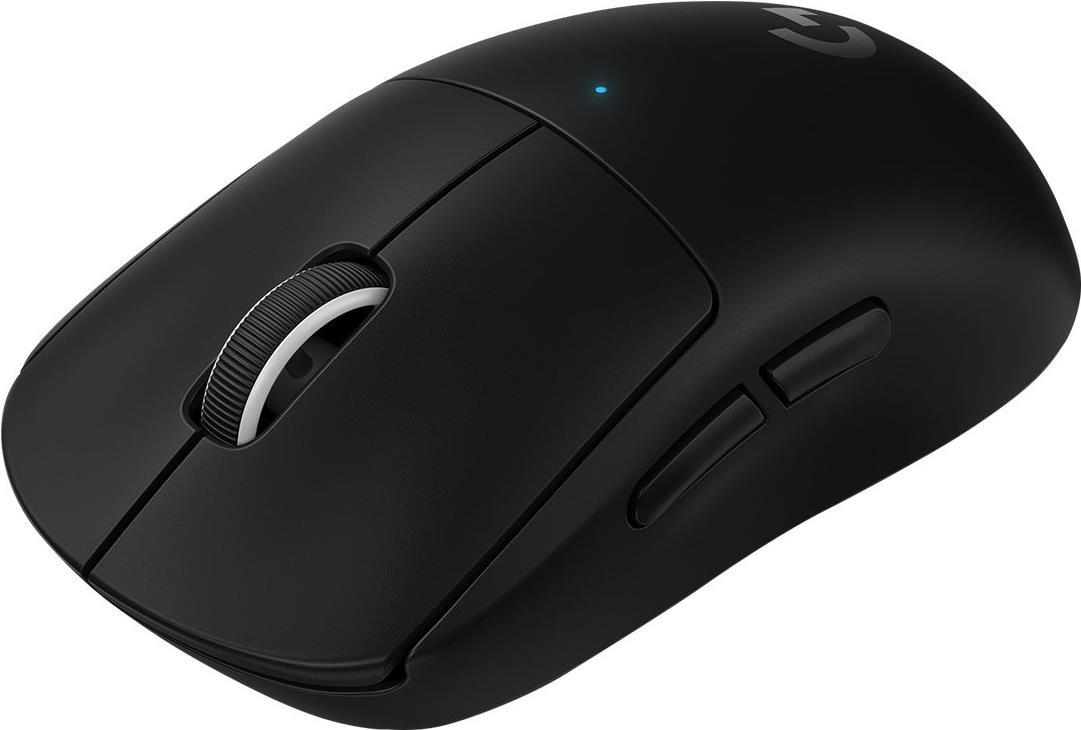 Logitech PRO X SUPERLIGHT Wireless Gaming Mouse - Maus - optisch - 5 Tasten - kabellos - 2,4 GHz - USB Logitech LIGHTSPEED Empfänger - Schwarz (910-005881)