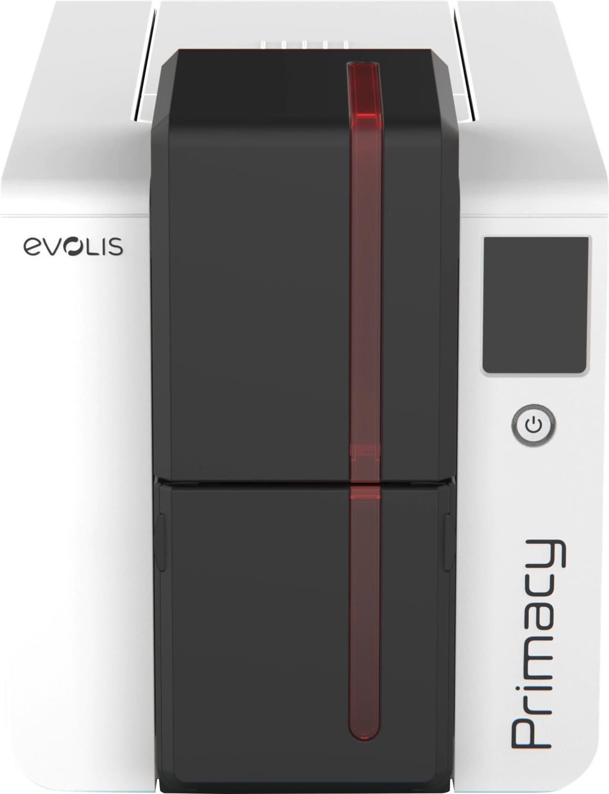 Evolis Primacy 2 Duplex Expert - Plastikkartendrucker - Farbe - Duplex - dye sublimation/thermal resin rewritable - CR-80 Card (85,6 x 54 mm) - 300 x 1200 dpi bis zu 170 Karten/Stunde (Farbe) - Kapazität: 100 Karten - USB, LAN (PM2-0025-E)