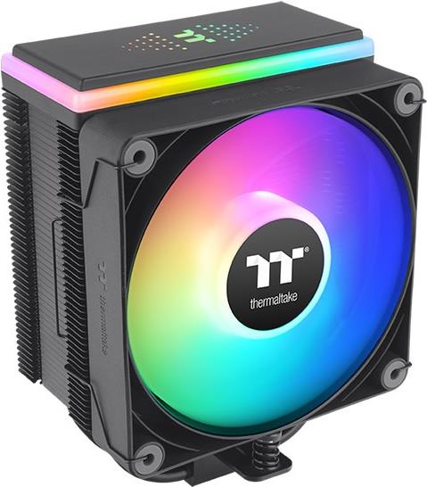 Thermaltake ASTRIA 400 - Prozessor-Luftkühler - (für: LGA2066, LGA2011, LGA1851, LGA1700, LGA1200, LGA1156, LGA1155, LGA1151, LGA1150, AM5, AM4) - Kupfer-Heatpipes mit Aluminium-Kühlrippen - 120 mm (CL-P120-CA12SW-A)
