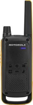 Motorola Talkabout T82 - Tragbar - Zwei-Wege Funkgerät - PMR - 446 MHz - 16 Kanäle - Schwarz, orange (Packung mit 2) (188068)