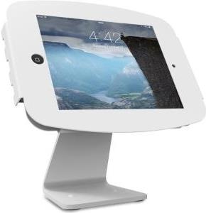 Compulocks iPad Secure Space Enclosure with Rotating 360° Kiosk White - Aufstellung für Tablett - Aluminium - weiß - für Apple iPad (3. Generation), iPad 2, iPad Air, iPad Air 2, iPad with Retina display (B-Ware)