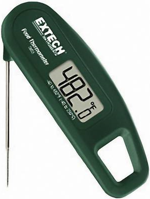EXTECH NSF einklappbares Taschenthermometer für Lebensmittel Gas-Messgerät (TM55)