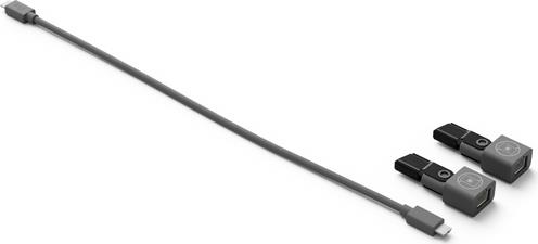 Logitech - Netzwerkkoppler - 21,5 cm (Packung mit 2) - für Logitech Rally, Rally Bar, Bar Mini, Mic Pod, Mic Pod Hub, Plus (952-000181)