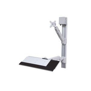 VALUE WorkStation - Befestigungskit (Wandmontage, CPU-Halter, Tastaturarm) für LCD-Anzeige/Tastatur/Maus/CPU - Aluminium - Montageschnittstelle: 100 x 100 mm, 75 x 75 mm (17.99.1139)