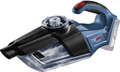 Bosch GAS Akku-Sauger 18V-1 Professional - Trocken - Filterung - 600 l/min - Beutellos - Schwarz - Blau - Rot - Durchscheinend - 0,7 l (06019C6200)